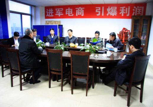 奎文區領導蒞臨我司視察和指導工作