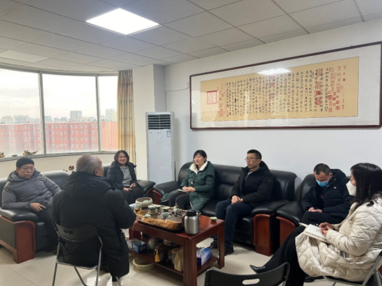 奎文區科技局相關領導蒞臨我司考察指導工作