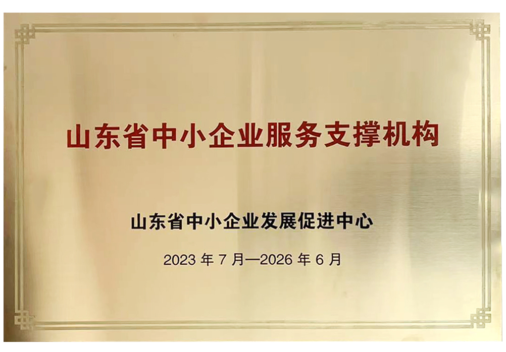 山東省中小企業服務支撐機構